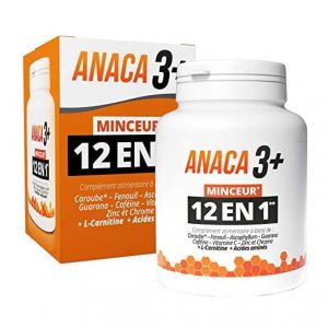 Anaca 3 - Minceur 12 en 1 - 120 gélules