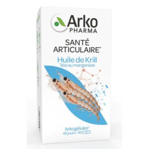 Arkopharma - Huile de krill manganèse - 45 capsules