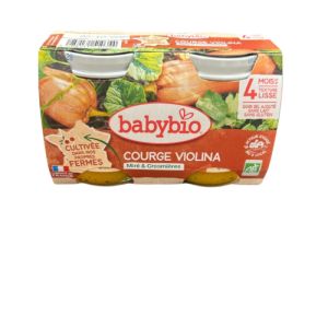 Babybio -  Courge Violina - 2X130G