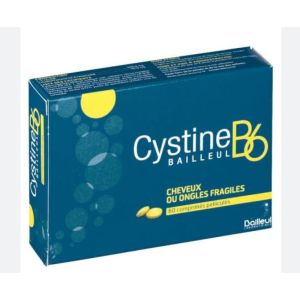 Bailleul - Cystine B6 cheveux ou ongles fragiles - 60 comprimés pelliculés