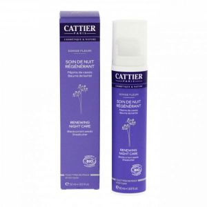 Cattier - Soin de nuit régénérant Songe Fleuri - 50 ml