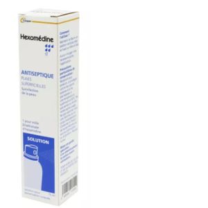 Cooper - Hexomedine Solution plaies superficielles 1 pour mille - 75ml