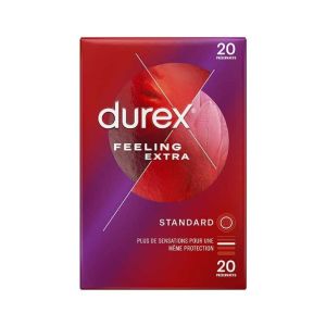 Durex - Préservatifs - Sensation Feeling Extra - Bt20