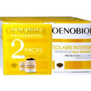 Oenobiol  - Solaire Intensif Préparateur peau sensible - 2x30 capsules