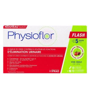 Physioflor Flash - 10 gélules + 10 comprimés