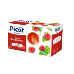 Picot maman - Tisane d'allaitement saveur Fruits rouges - 20 sachets