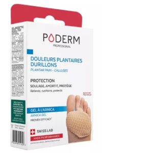 Poderm professional - 1 Protection en Gel d' Arnica Breveté Hallux Valgus et Douleurs Plantaires