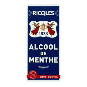 Ricqlès - Alcool de menthe - Poivrée - 50 ml