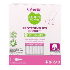 Saforelle - Protèges-slips - 24 serviettes