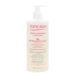 Topicrem - DA Gel nettoyant surgras - 500 ml