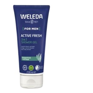 Weleda men - Active fresh 3en1 Gel douche - 200ml