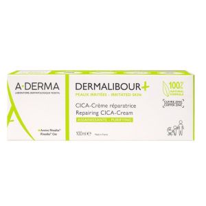 A-Derma - Dermalibour+ Cica Crème Réparatrice - 50ml