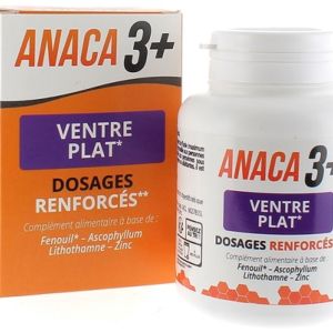 Anaca 3+ - Ventre plat - 120 gélules