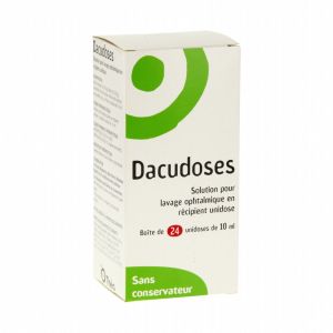 Dacudose lavage ophtalmique - 24 unidoses