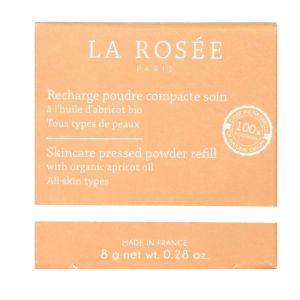 La Rosée - Recharge Poudre Compacte Soin Teint Médium  Toute Peaux - 8g