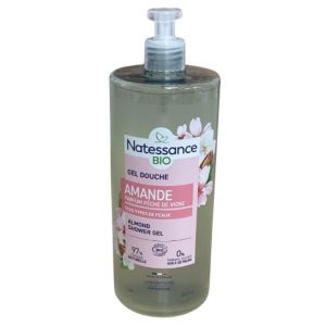 Natessance - Gel douche douceur Amande bio - 1L