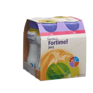 Nutricia - Fortimel Jucy arome tropical 4x200ml