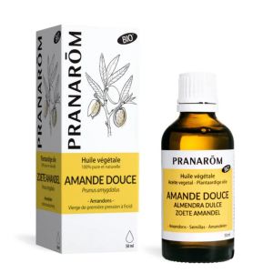 Pranarom - Huile végétale - Amande douce - 50ml
