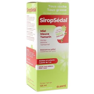 SiropSédal - Sirop Toux sèche et grasse - 125 ml