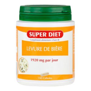 Superdiet - Levure de bière - 125 gélules