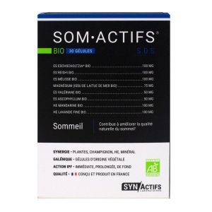 SYNActis - Somactifs - 30 gélules d'origine végétale