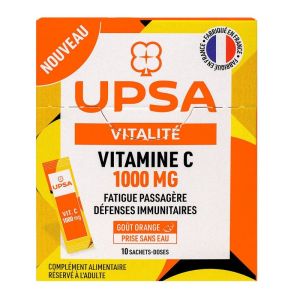 Upsa - Vitamine C 1000MG - 10 sachets.