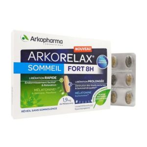 Arkopharma - Arkorelax sommeil fort 8h - 15 comprimés