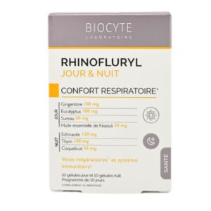 Biocyte - Rhinofluryl Jour & Nuit - 20 gélules