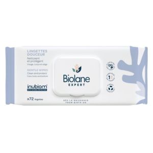 Biolane - lingettes douceur - x72