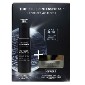 Filorga - Time Filler intensive Sérum correction tous types de rides + crème jour - 30mL+15mL