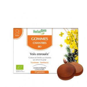 Herbalgem - Gommes Chantres - 24 gommes