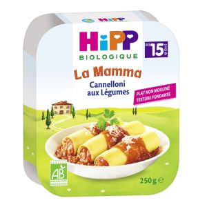 HiPP - Cannelloni aux légumes - 250 g - dès 15 mois