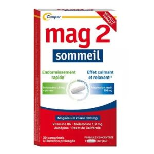 Cooper - Mag2 sommeil - 30 comprimés