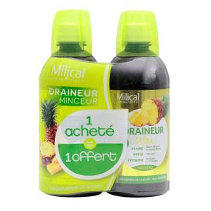 Milical - Draineur minceur - 2x500ml