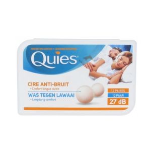 Quies - Cire anti-bruit - 12 paires