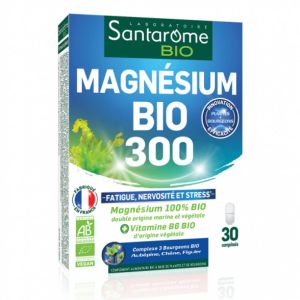 Santarome Bio - Magnésium Bio 300 - 30 comprimés