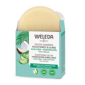 Weleda - Shampooing solide hydratation & brillance - 50g