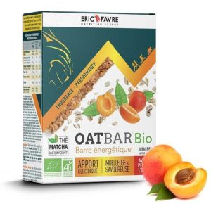 Eric Favre - Oatbar Bio Barre énergétique abricot - 6 barres