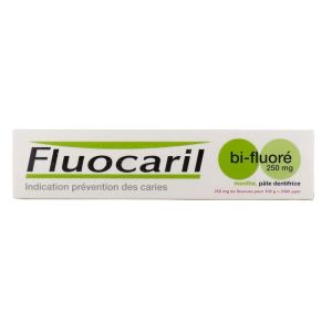 Fluocaril - Dentifrice Bi-fluoré 250mg menthe - 125ml