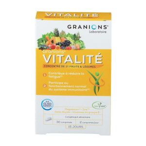 Granions - Vitalité - 30 comprimés