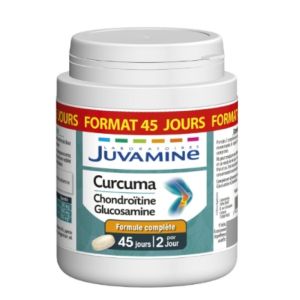 Juvamine - Curcuma Chondroïtine Glucosamine - 90 Comprimés