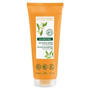 Klorane - Gel douche nutritif au Cupuaçu Bio parfum Fleur d'Oranger - 200ml