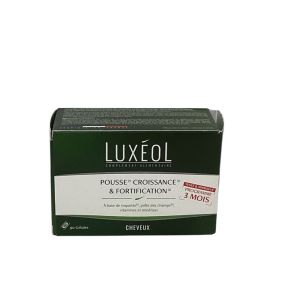Luxéol - Complément alimentaire Pousse Croissance & Fortification - 90 gélules