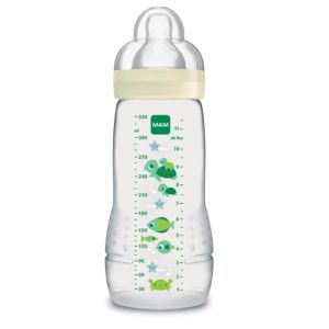 Mam - Biberon easy start grenouille 6mois + - 330ml