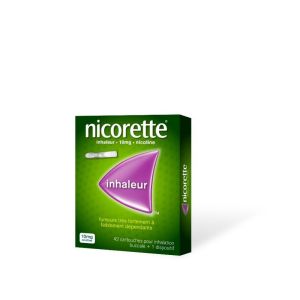 Nicorette - Inhaleur - 42 cartouches