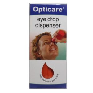 Opticare-eye drop dispenser applicateur de gouttes ophtalmiques