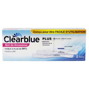Clearblue - Test de grossesse détection rapide - 2 tests