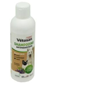 Clement-Thekan - VETOSAN Shampooing Anti-parasitaire 200ml Chat/Chien