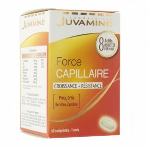 Juvamine - Force capillaire - 60 comprimés