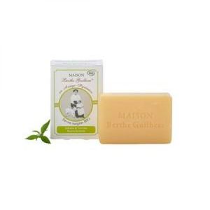 Maison Berthe Guilhem - Savon surgras lait de chèvre karité verveine - 100 g